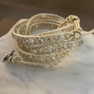 Victoria Emerson Wrap Bracelet - White